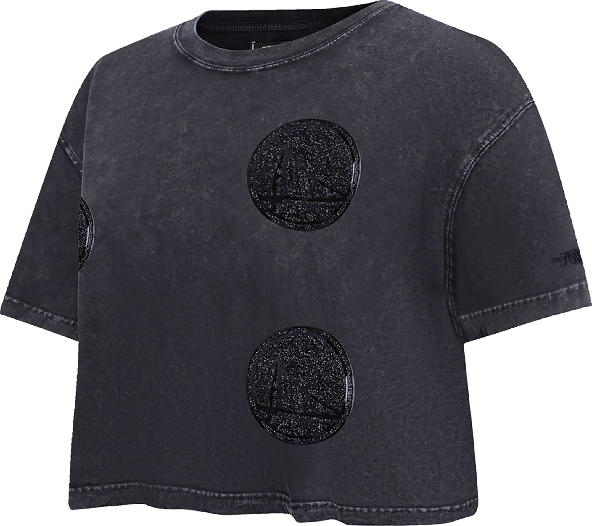 Pro Standard Women's Detroit Pistons Black Crystalline Boxy Short Sleeve T-Shirt product image