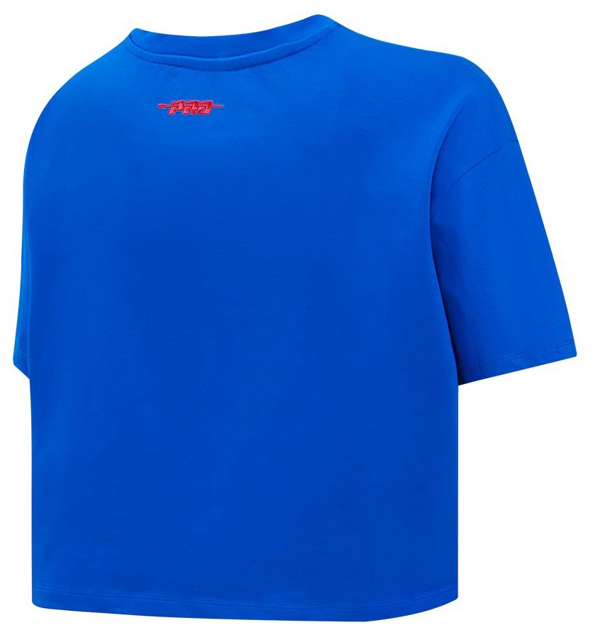 Pro Standard Women's Detroit Pistons Blue Legacy Boxy T-Shirt product image