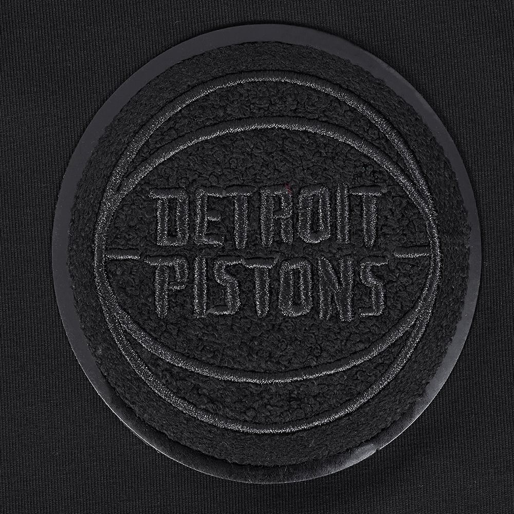 Pro Standard Women's Detroit Pistons Black Boxy Cropped T-Shirt product image