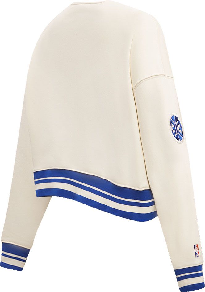 Pro Standard Women's Detroit Pistons Ribbed Crewneck Sweatshirt product image