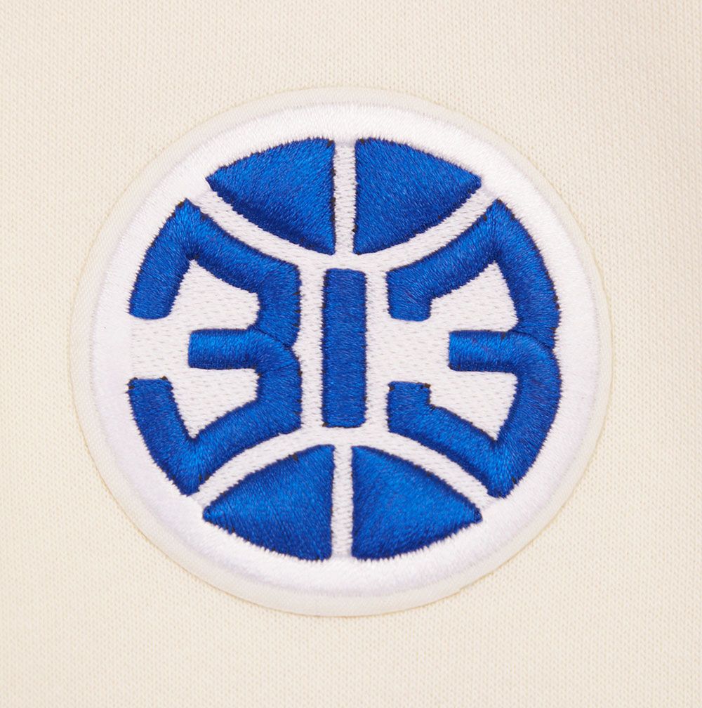 Pro Standard Women's Detroit Pistons Ribbed Crewneck Sweatshirt product image