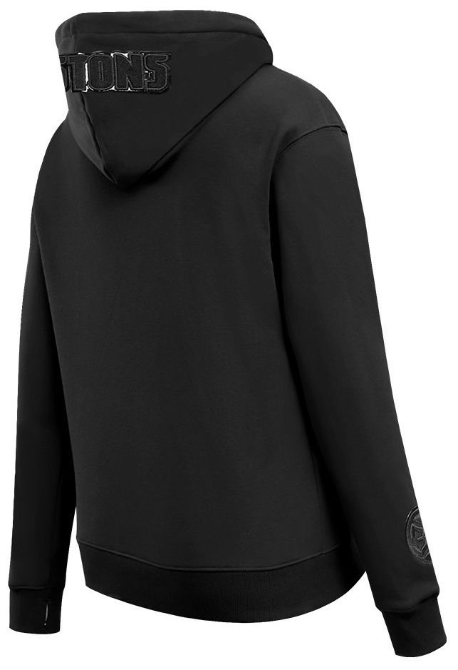Pro Standard Women's Detroit Pistons Black Fleece Pullover Hoodie product image