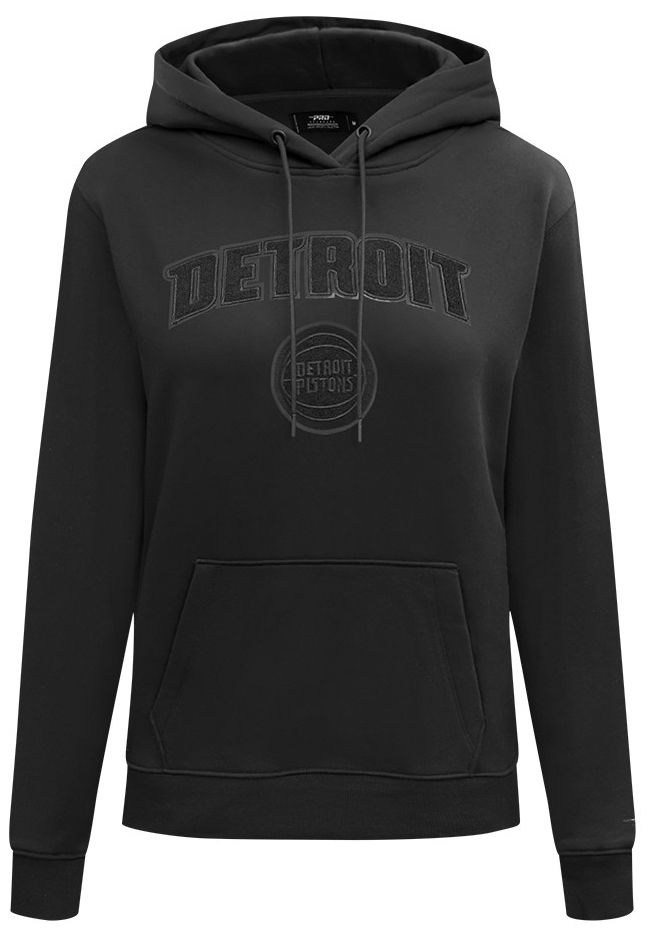 Pro Standard Women's Detroit Pistons Black Fleece Pullover Hoodie product image
