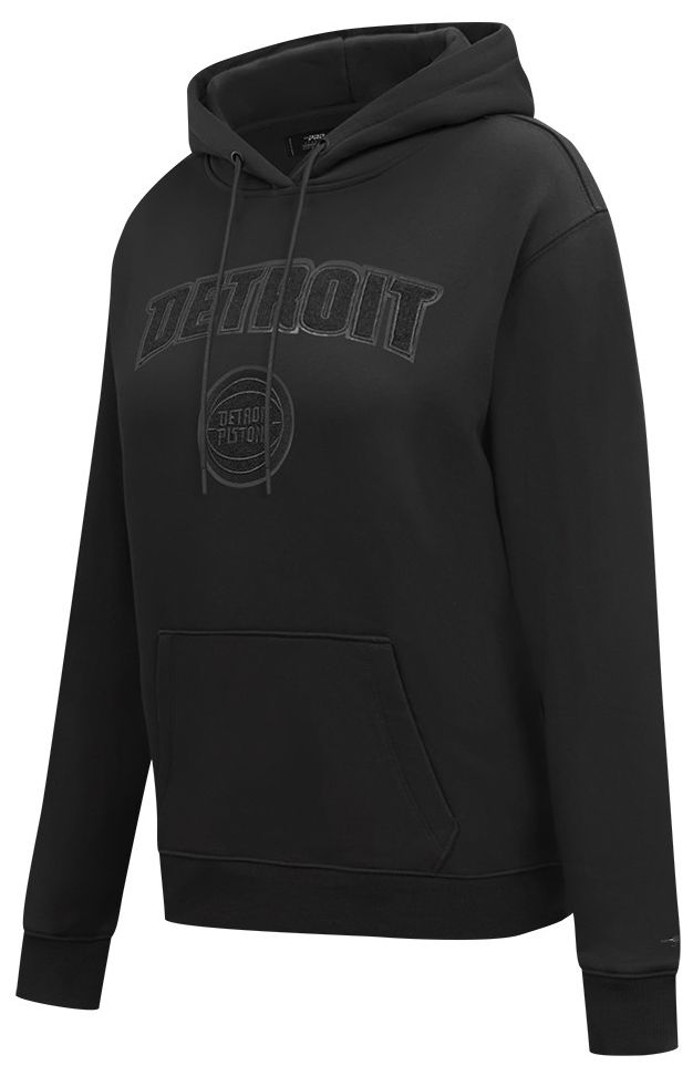 Pro Standard Women's Detroit Pistons Black Fleece Pullover Hoodie product image
