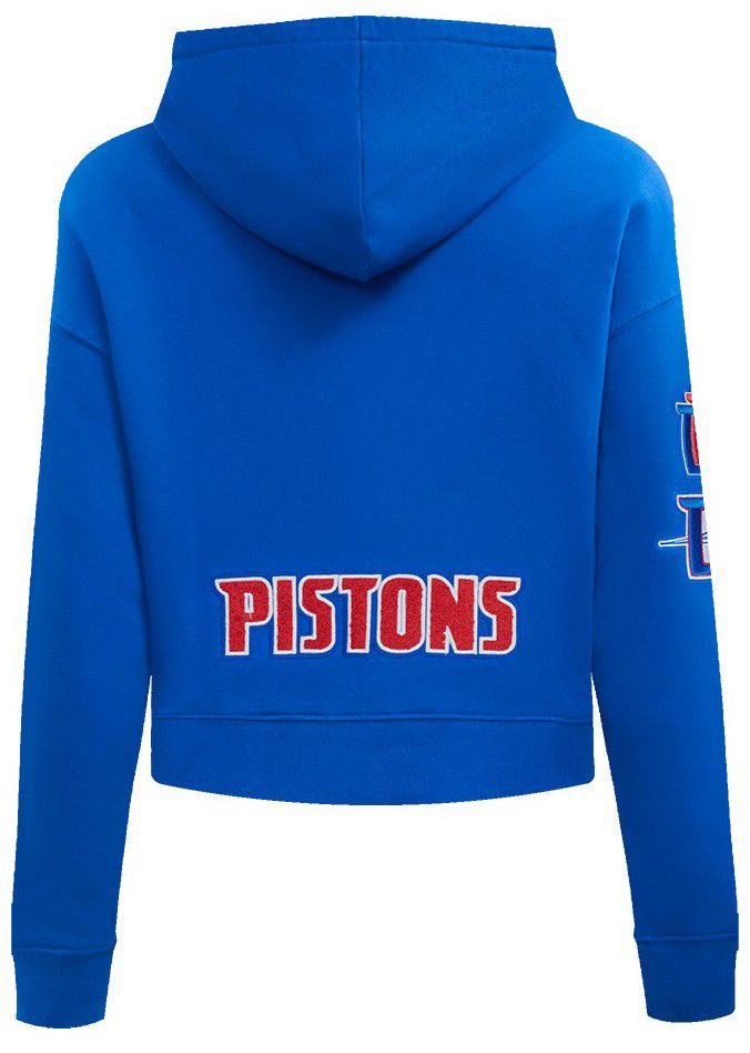 Pro Standard Women's Detroit Pistons Chenille Blue Hoodie product image