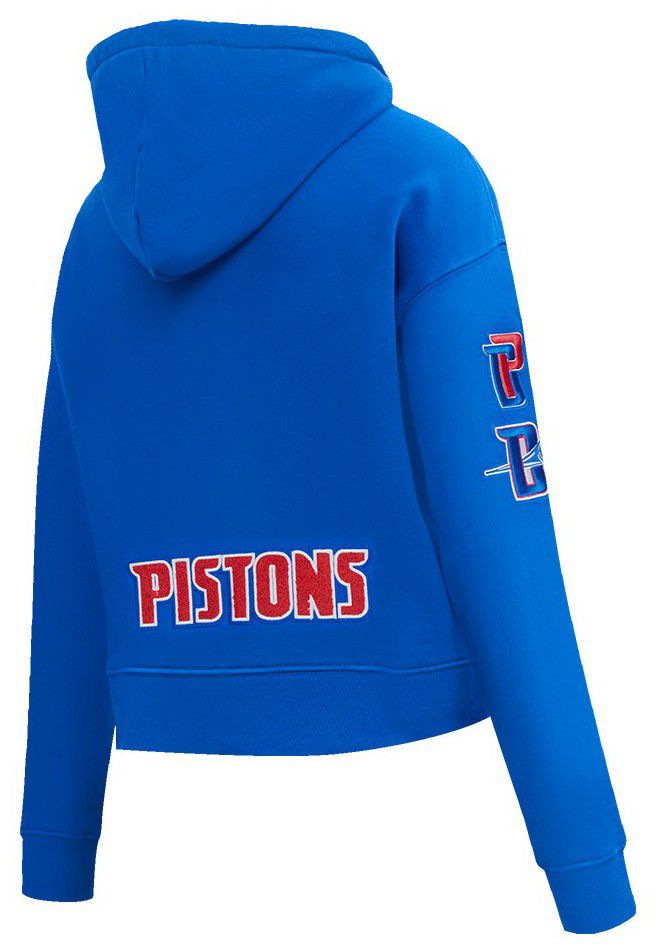 Pro Standard Women's Detroit Pistons Chenille Blue Hoodie product image