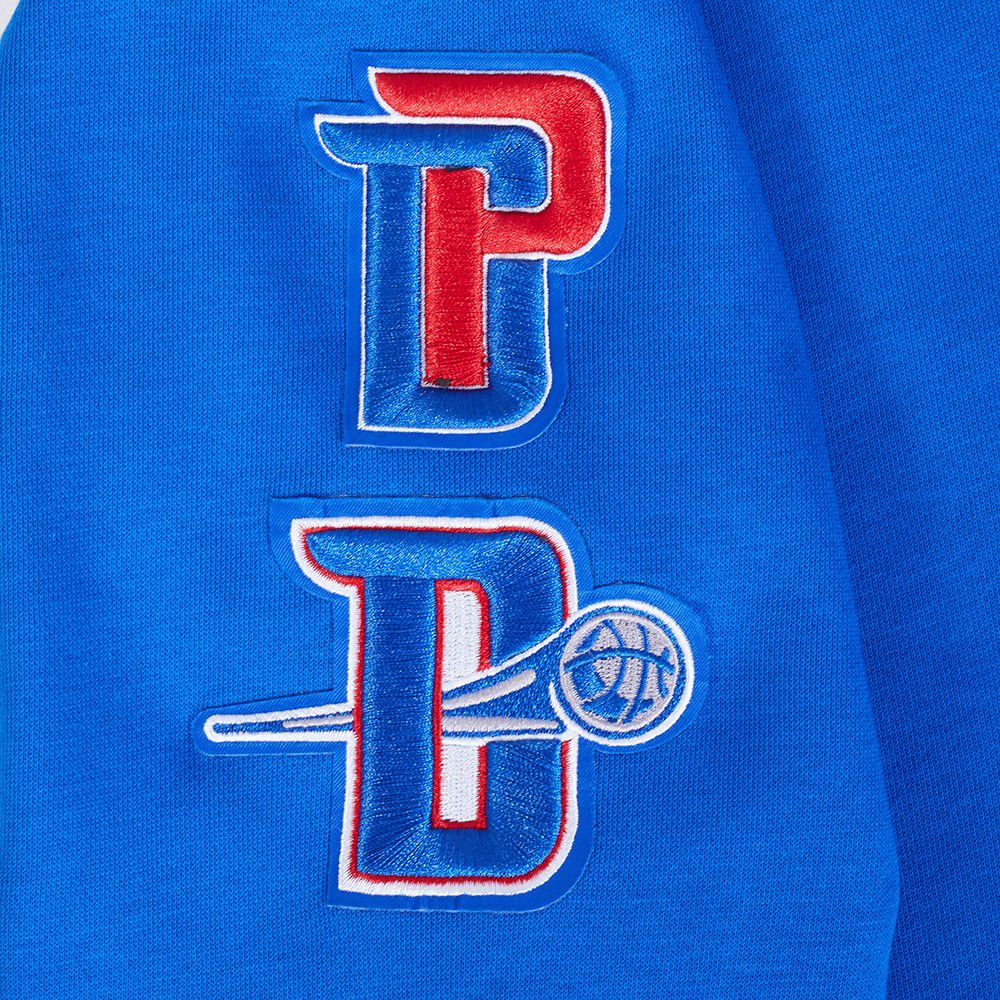Pro Standard Women's Detroit Pistons Chenille Blue Hoodie product image