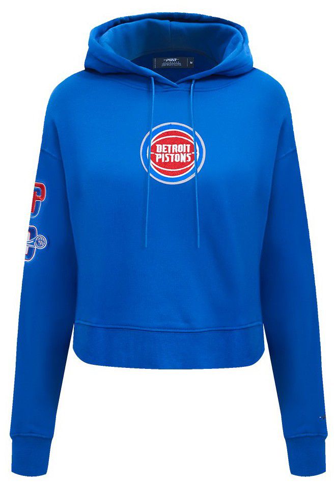 Pro Standard Women's Detroit Pistons Chenille Blue Hoodie product image