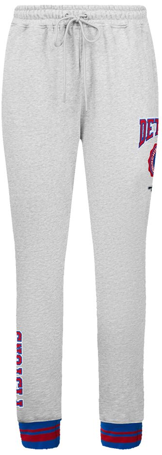 Pro Standard Women's Detroit Pistons Grey Crest Emblem Sweatpants product image