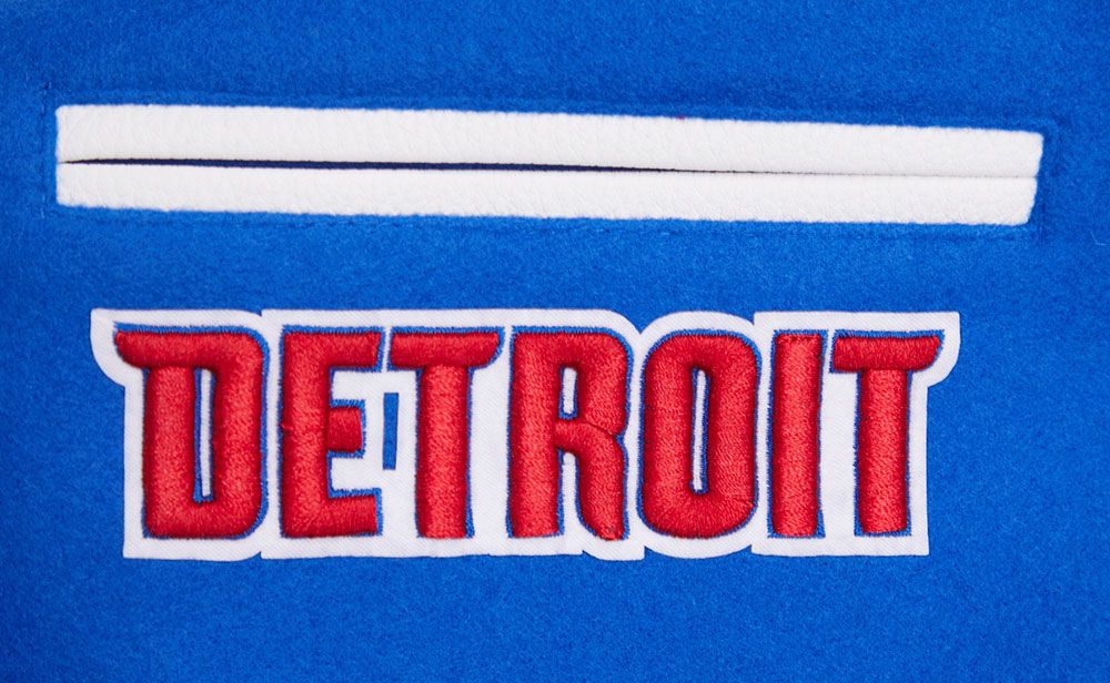 Pro Standard Women's Detroit Pistons Varsity Jacket product image