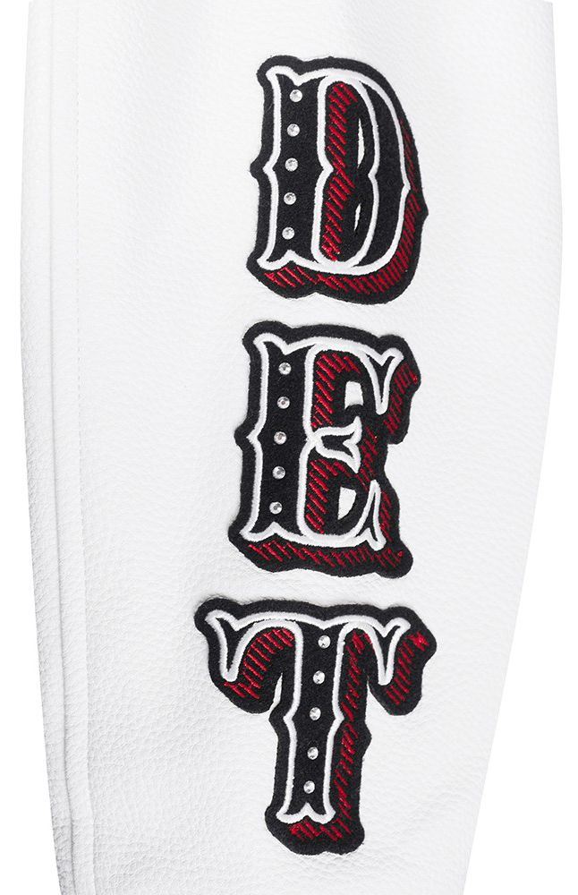 Pro Standard Women's Detroit Pistons Black Legacy Varsity Jacket product image