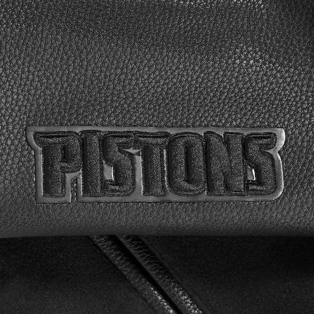 Pro Standard Women's Detroit Pistons Black Classic Wool Varsity Jacket product image