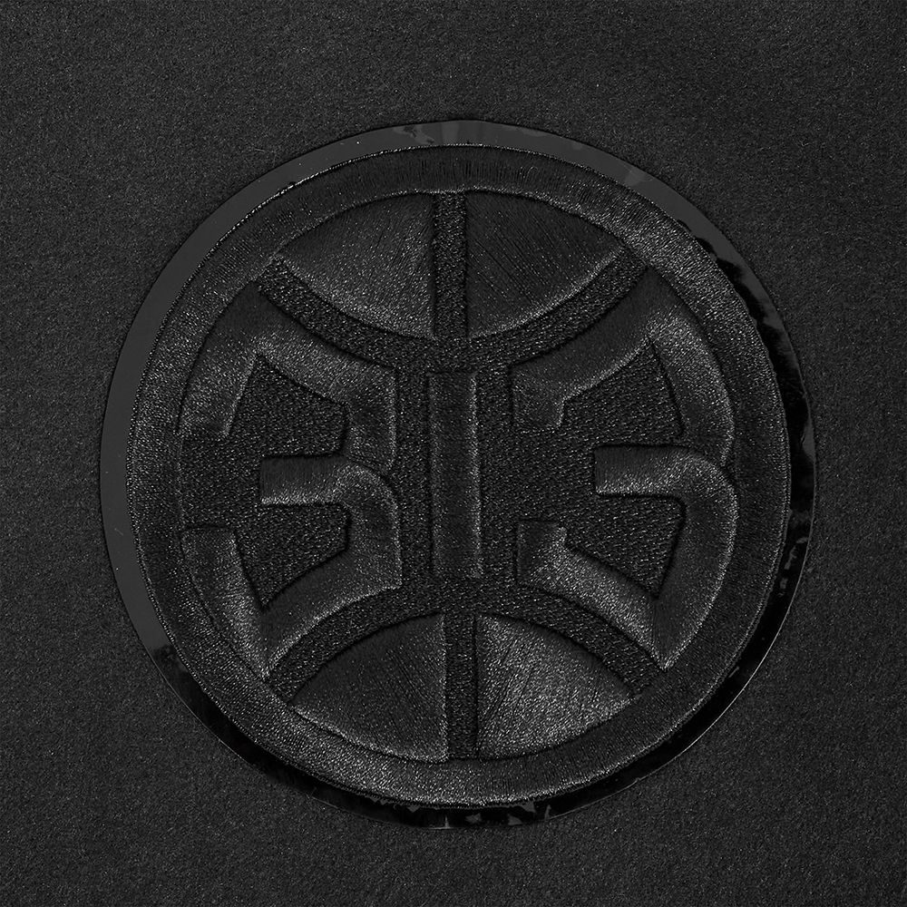 Pro Standard Women's Detroit Pistons Black Classic Wool Varsity Jacket product image