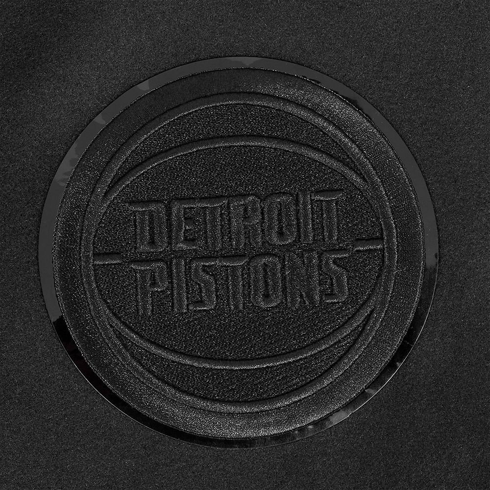 Pro Standard Women's Detroit Pistons Black Classic Wool Varsity Jacket product image
