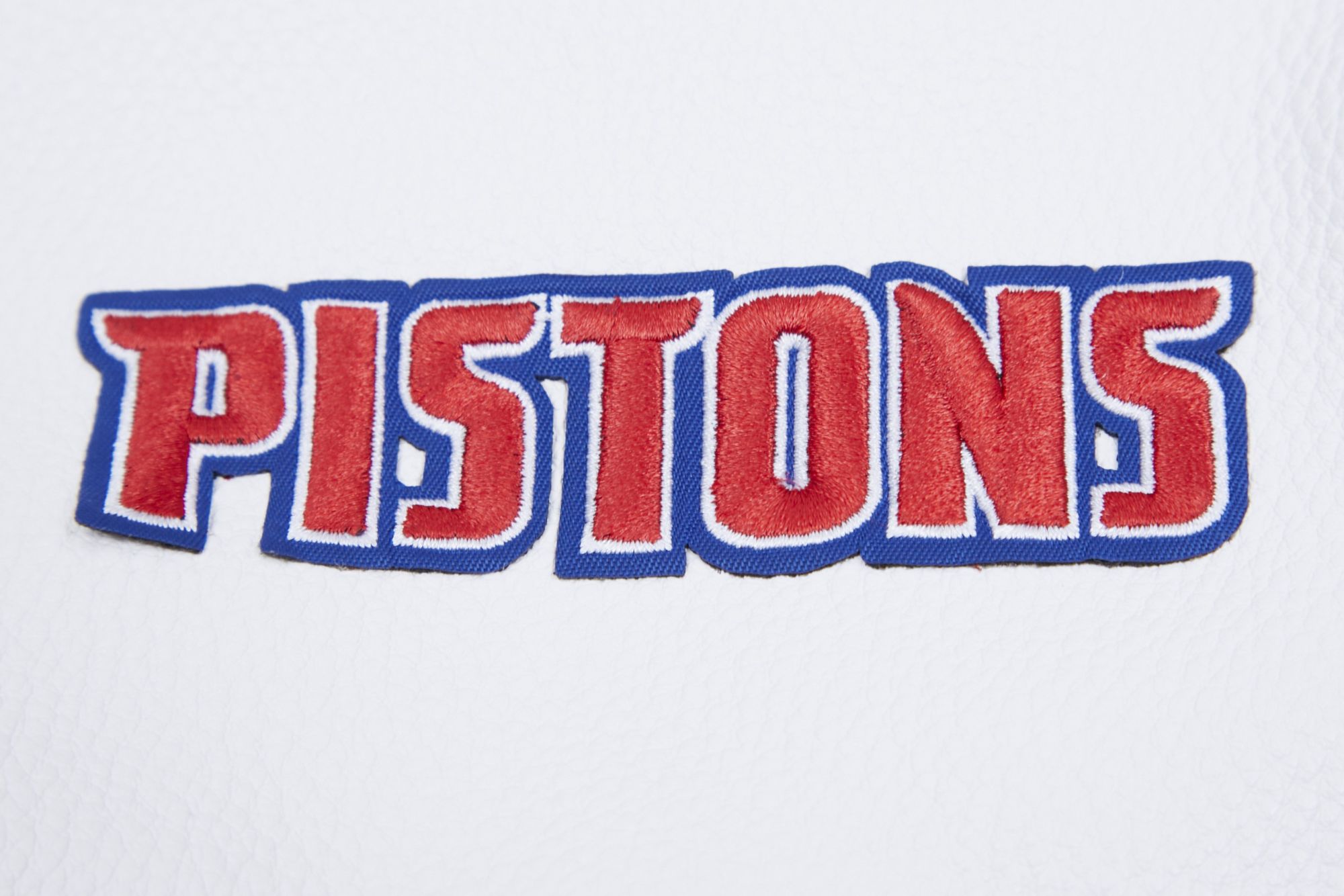 Pro Standard Women's Detroit Pistons Blue Classic Wool Varsity Jacket product image