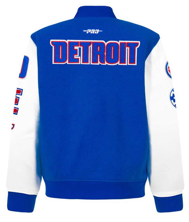 Pro Standard Boys' Detroit Pistons Blue Varsity Jacket product image