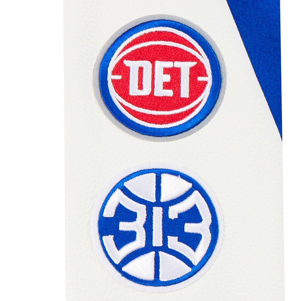 Pro Standard Boys' Detroit Pistons Blue Varsity Jacket product image