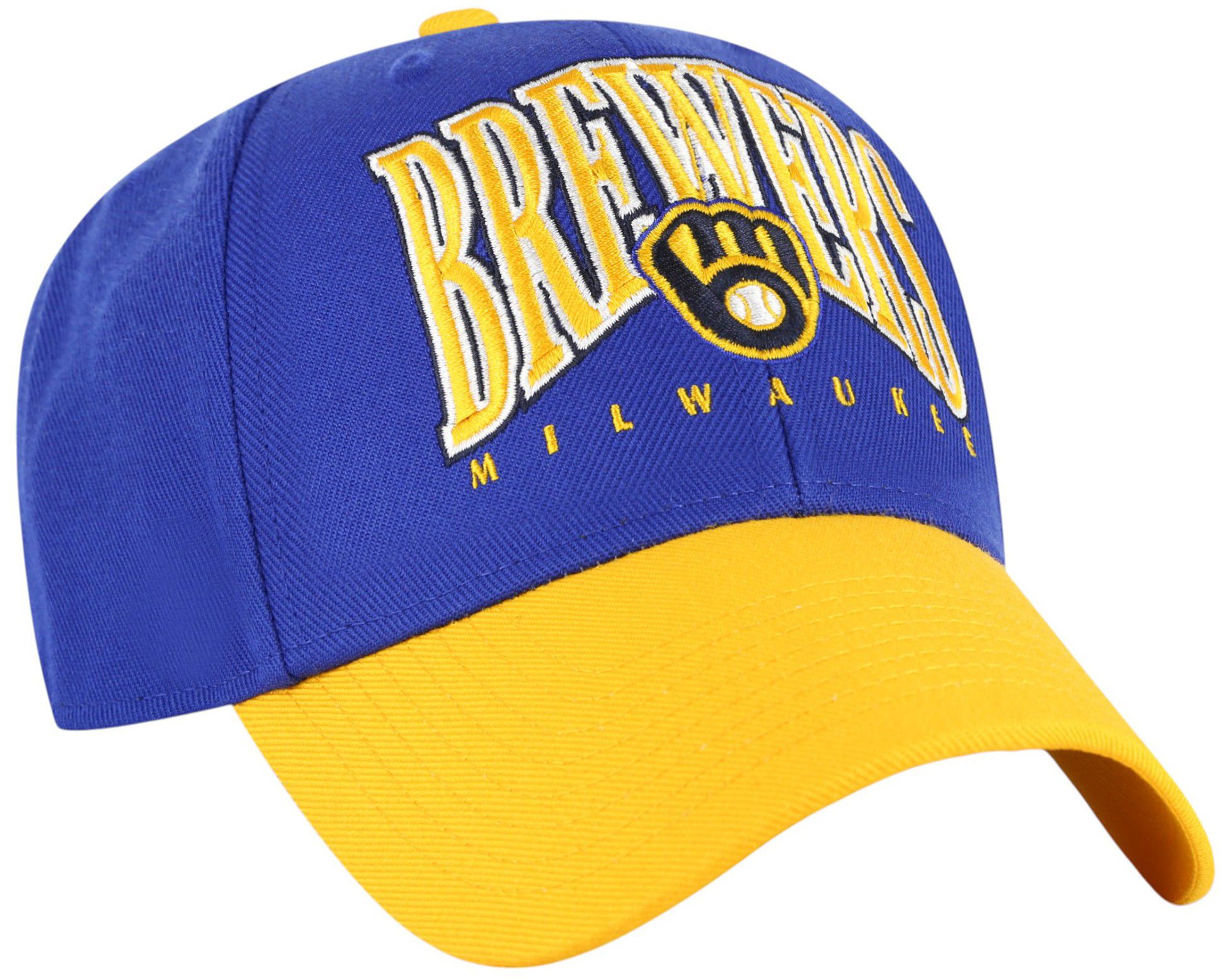 '47 Adult Milwaukee Brewers Royal Drawbridge MVP Adjustable Hat product image