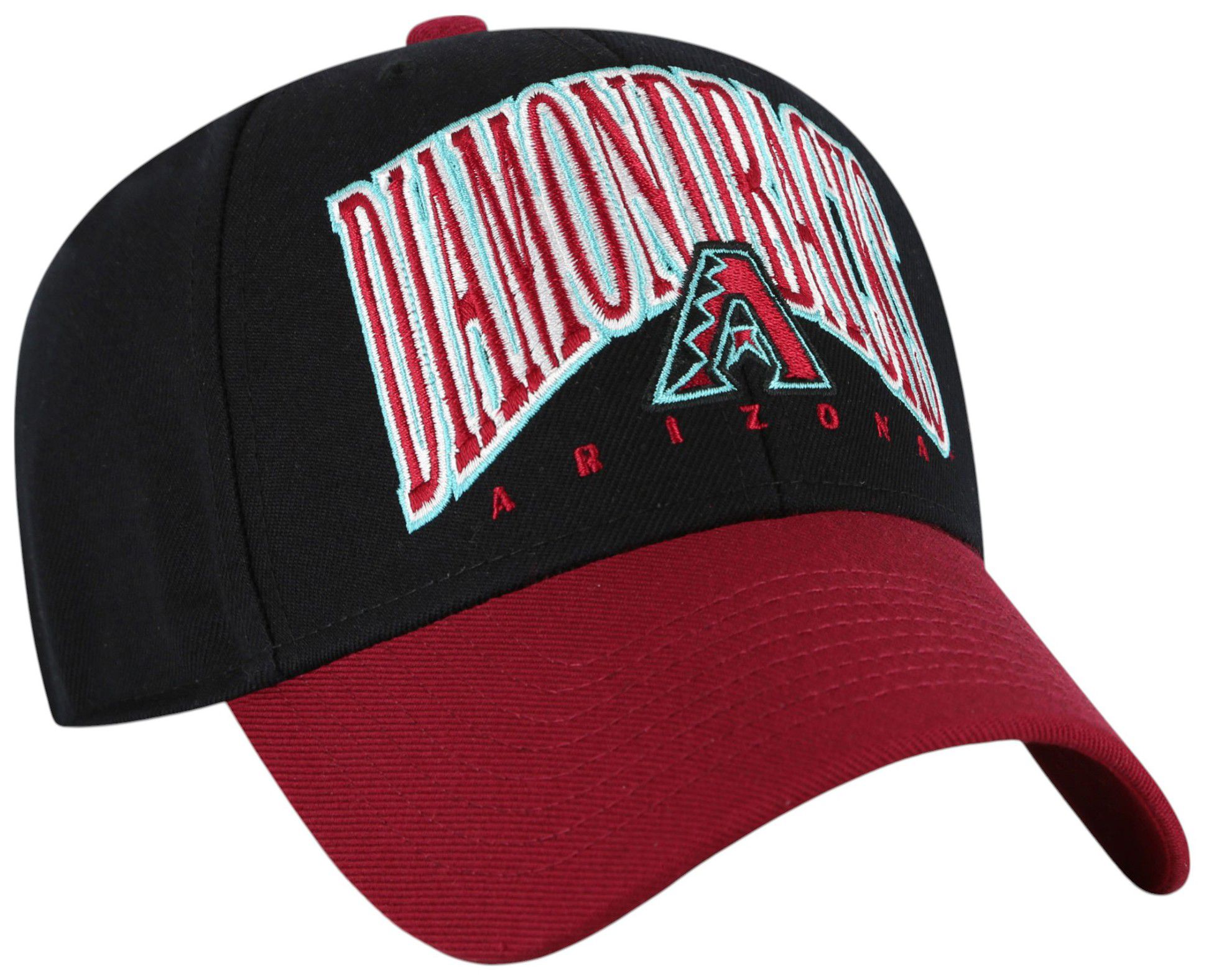 '47 Adult Arizona Diamondbacks Black Drawbridge MVP Adjustable Hat product image