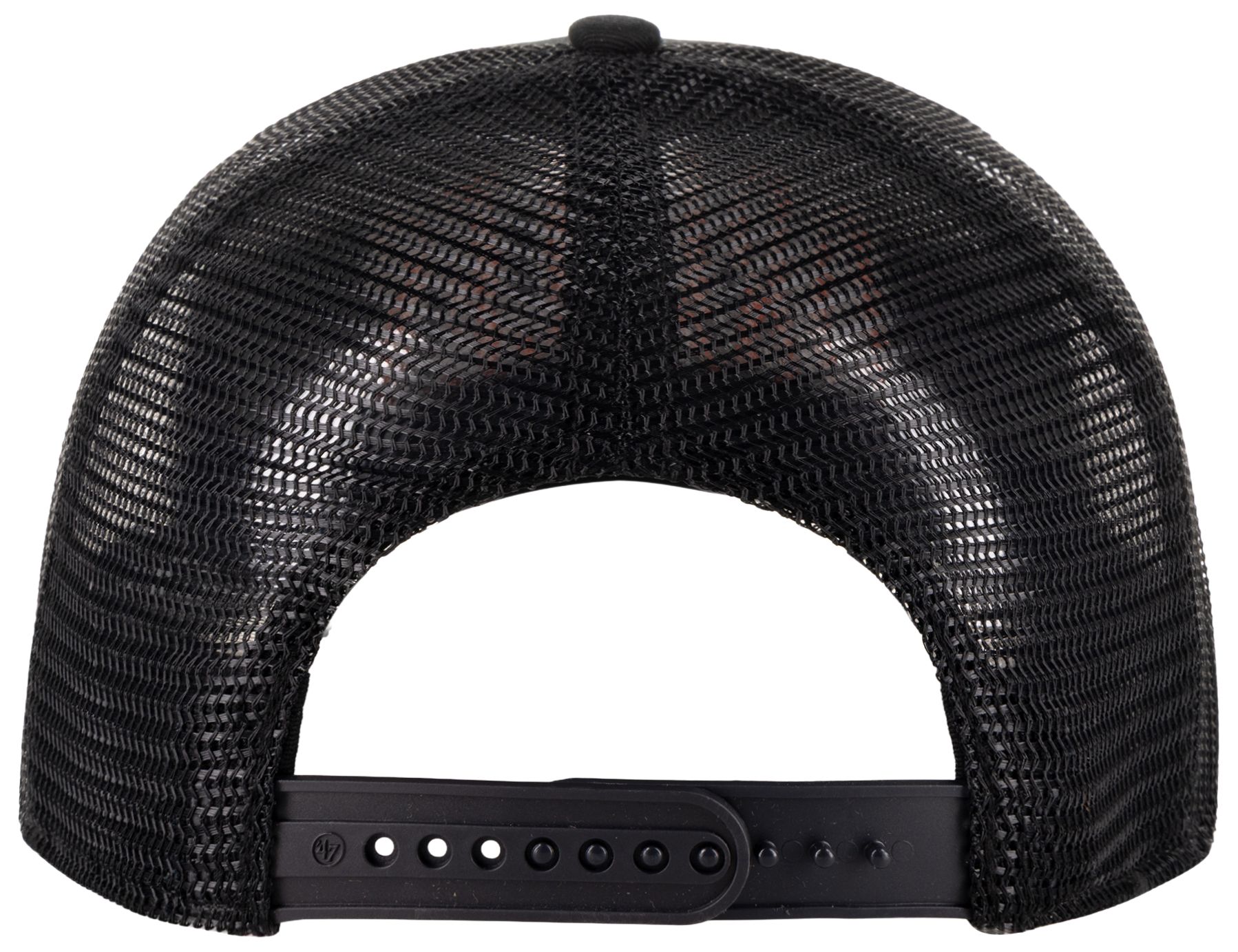 '47 Adult Baltimore Orioles Black Drawbridge Trucker Adjustable Hat product image