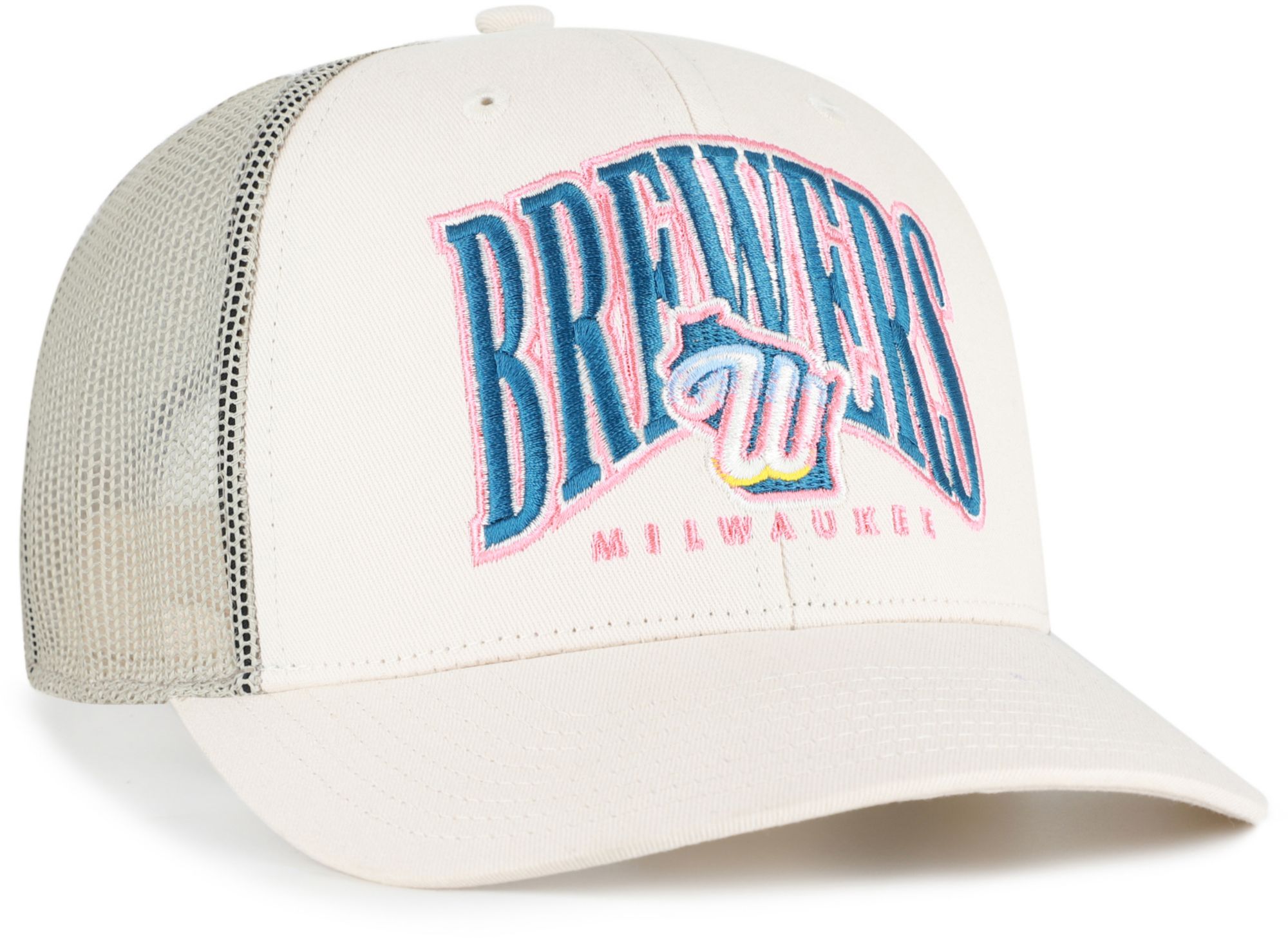 '47 Adult Milwaukee Brewers 2026 City Connect Drawbridge Adjustable Trucker Hat product image