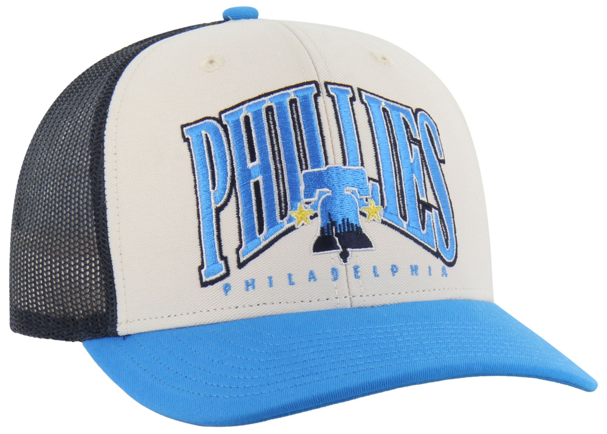 '47 Adult Philadelphia Phillies Navy Drawbridge Trucker Adjustable Hat product image