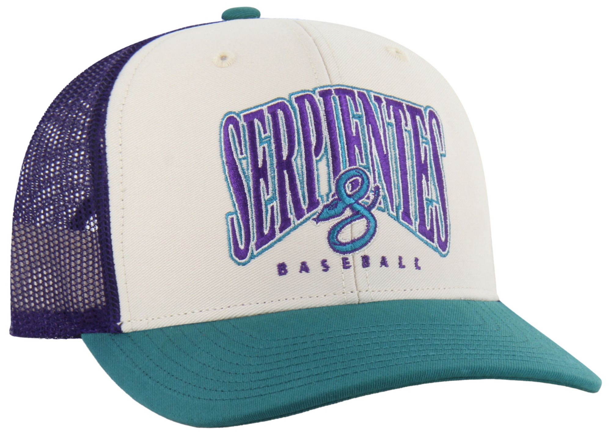 '47 Adult Arizona Diamondbacks Purple Drawbridge Trucker Adjustable Hat product image