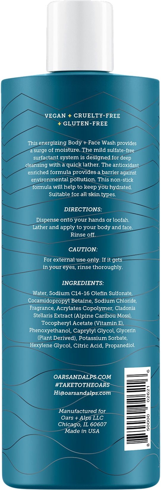 Oars + Alps Men's California Coast Body Wash product image