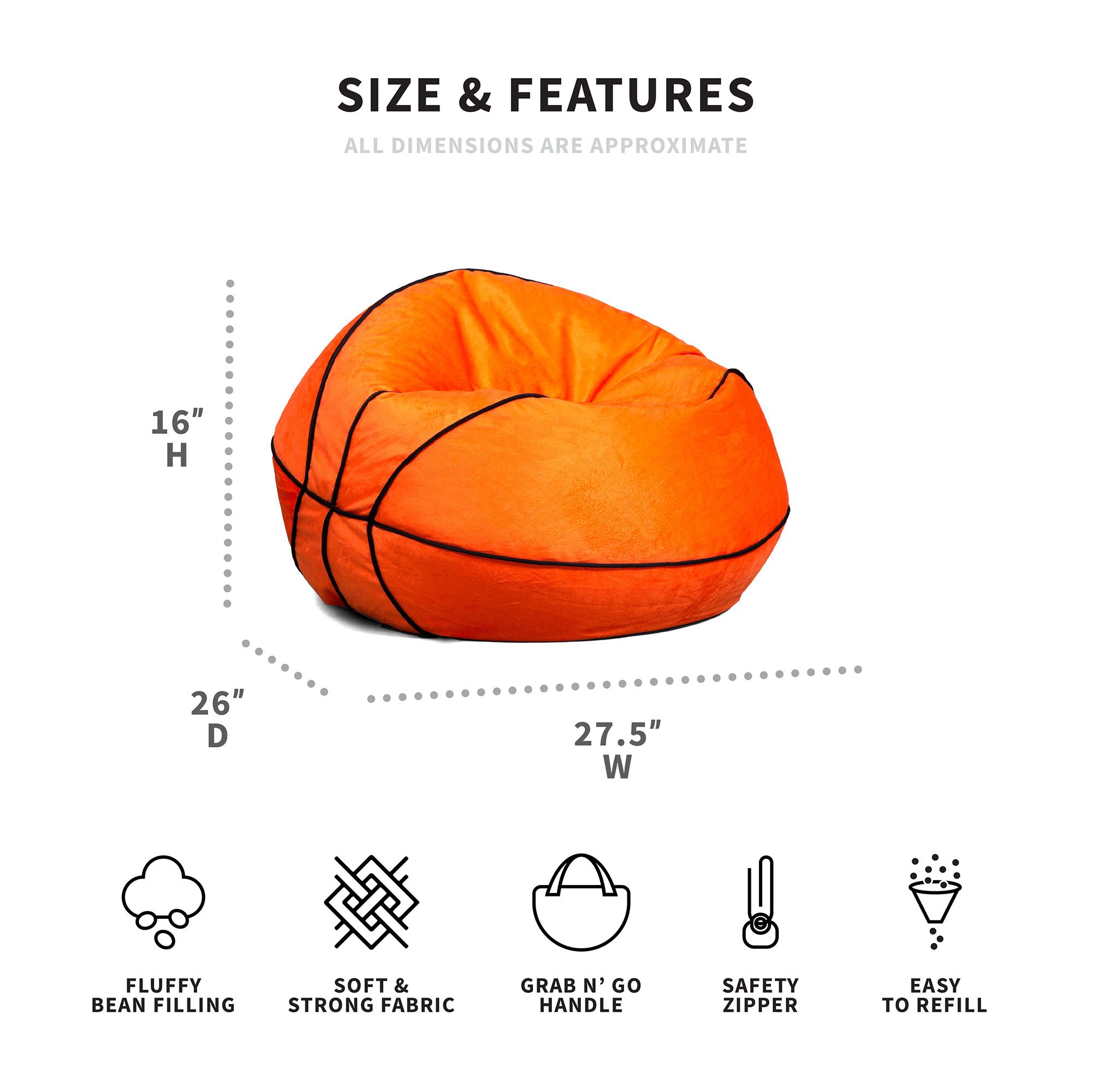 Big Joe Sports Bean Bag Chair Dick's Sporting Goods