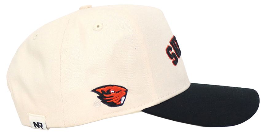 No Rivals Adult Oregon State Beavers Black Upside Down Adjustable Snapback Hat product image