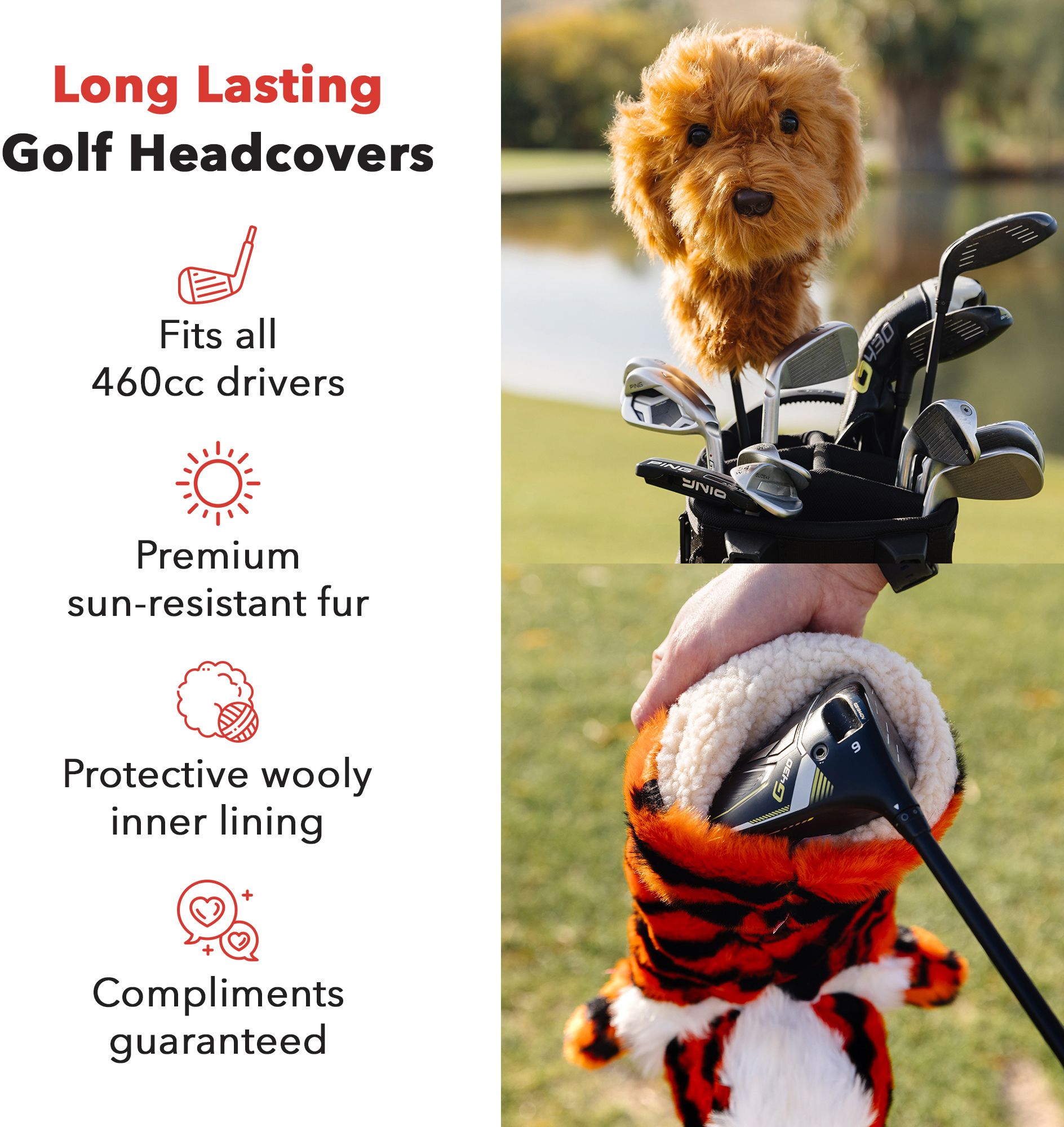 Daphne's Headcovers Beagle Driver Headcover product image