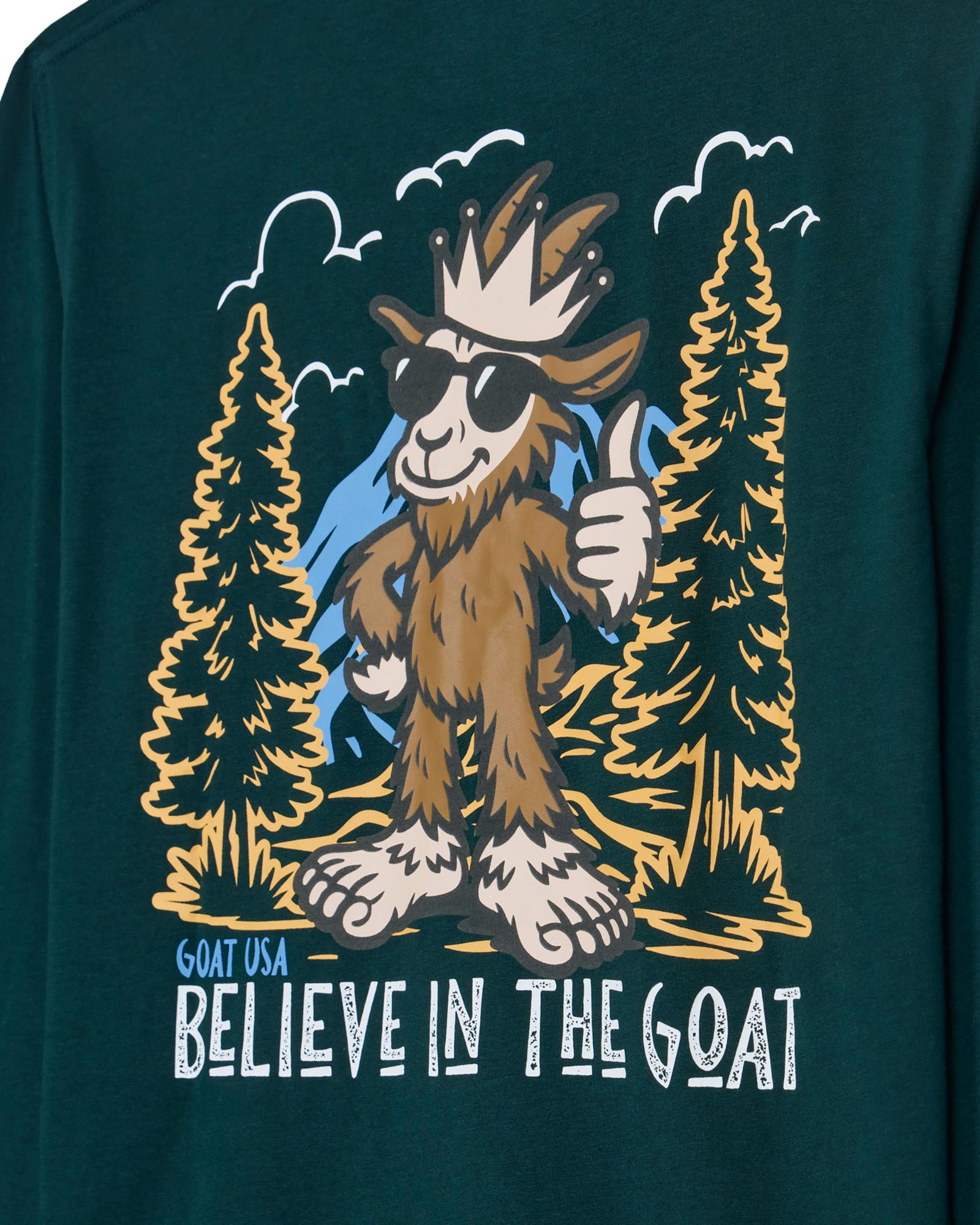 GOAT USA Boys' Believe in the Goat Long Sleeve T-Shirt product image