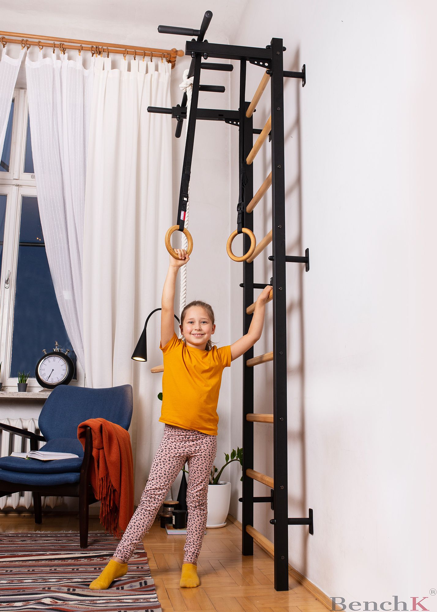 BenchK Wall Bars 721B + A076 with Accessories product image