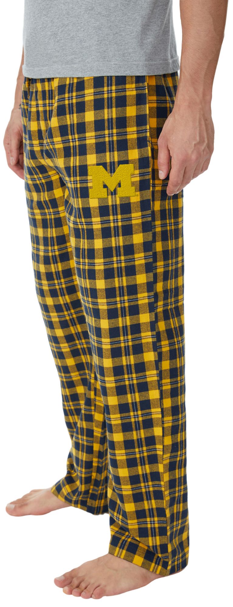 Concepts Sport Men's Michigan Wolverines Flannel Sleep Pants product image