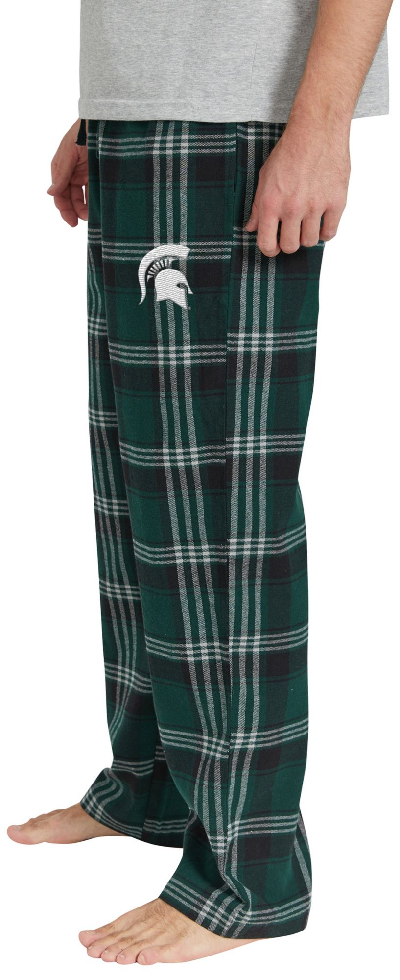 Concepts Sport Men's Michigan State Spartans Flannel Sleep Pants product image