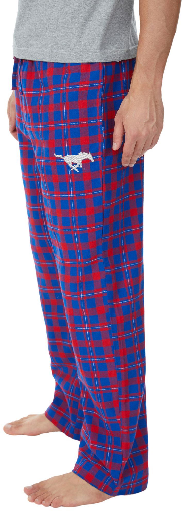 Concepts Sport Men's Southern Methodist Mustangs Flannel Sleep Pants product image