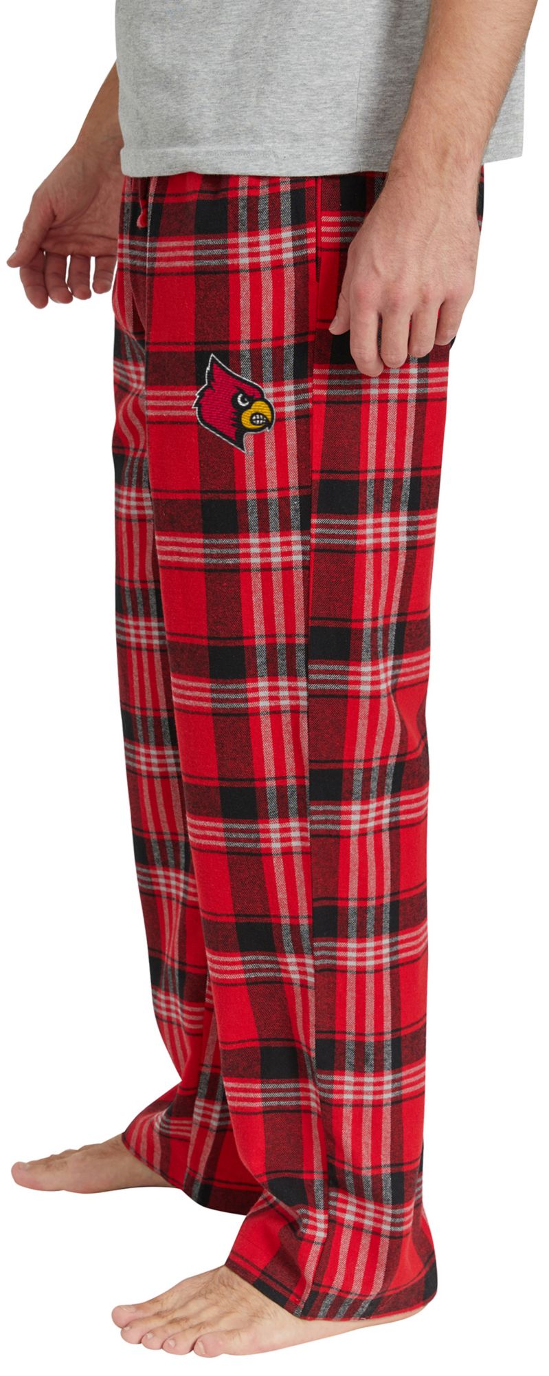 Concepts Sport Men's Louisville Cardinals Flannel Sleep Pants product image