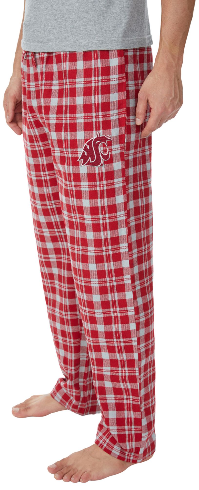 Concepts Sport Men's Washington State Cougars Flannel Sleep Pants product image