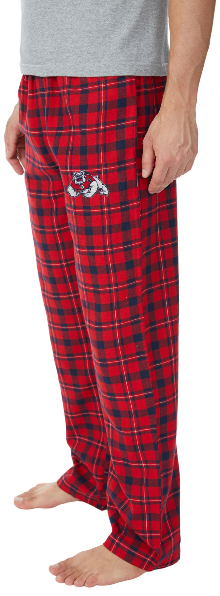 Concepts Sport Men's Fresno State Bulldogs Flannel Sleep Pants product image