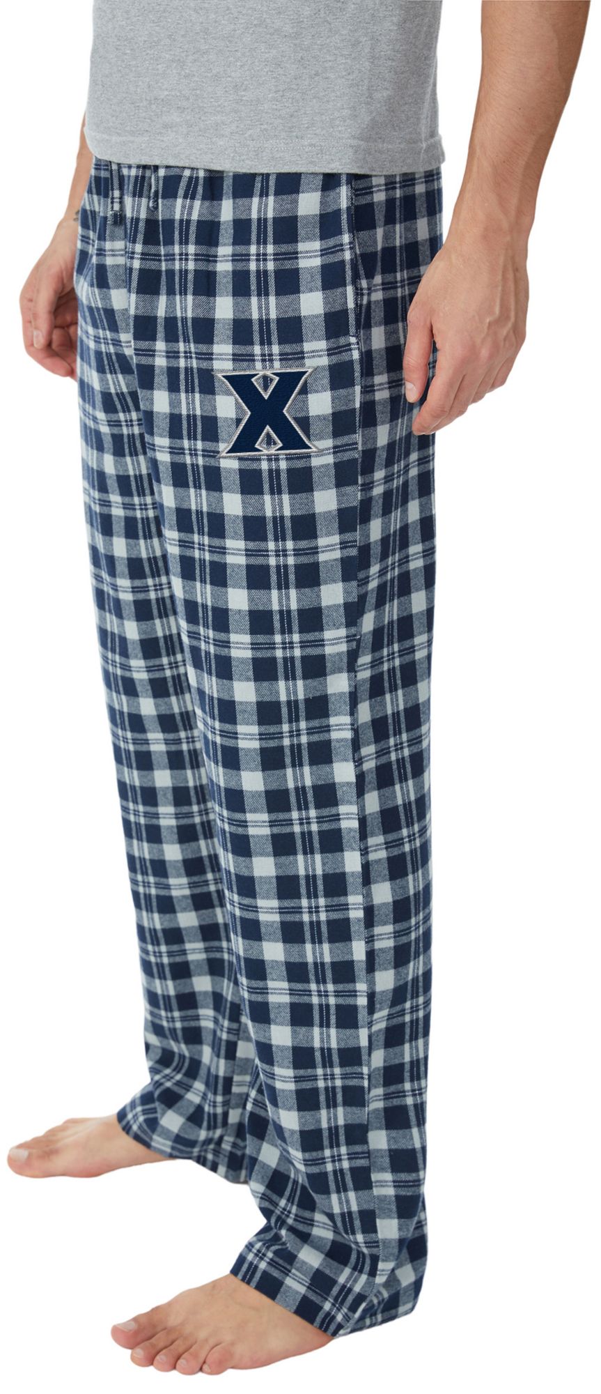 Concepts Sport Men's Xavier Musketeers Flannel Sleep Pants product image