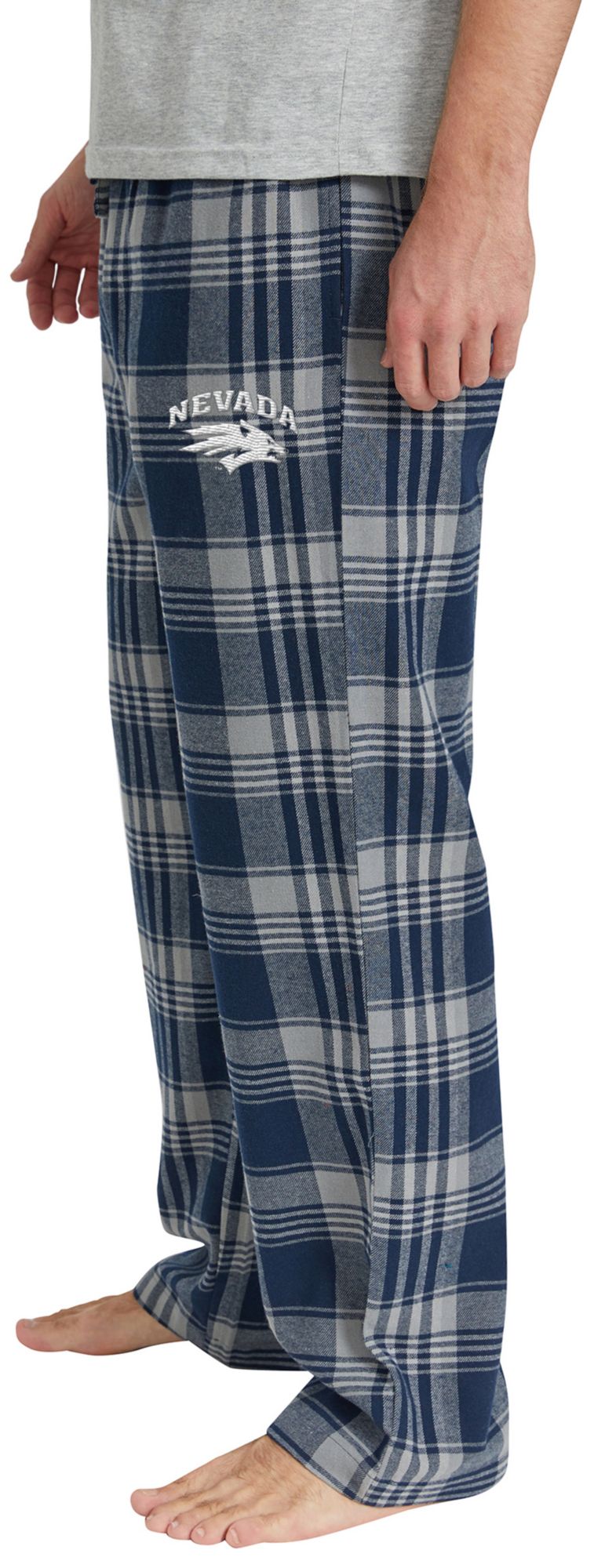 Concepts Sport Men's Nevada Wolf Pack Flannel Sleep Pants product image