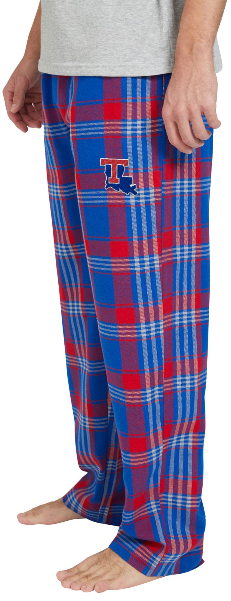 Concepts Sport Men's Louisiana Tech Bulldogs Flannel Sleep Pants product image
