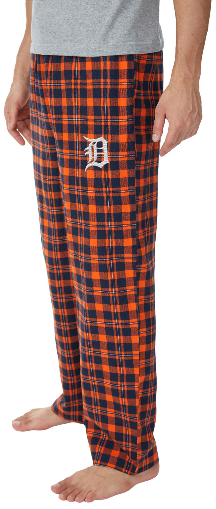 Concepts Sport Adult Detroit Tigers Navy Hawthorn Flannel Pants product image