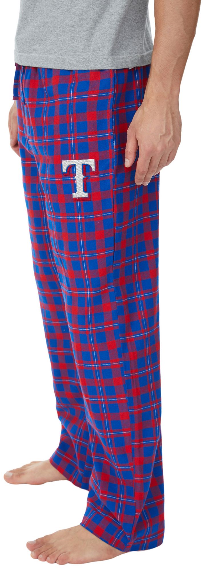 Concepts Sport Adult Texas Rangers Royal Hawthorn Flannel Pants product image