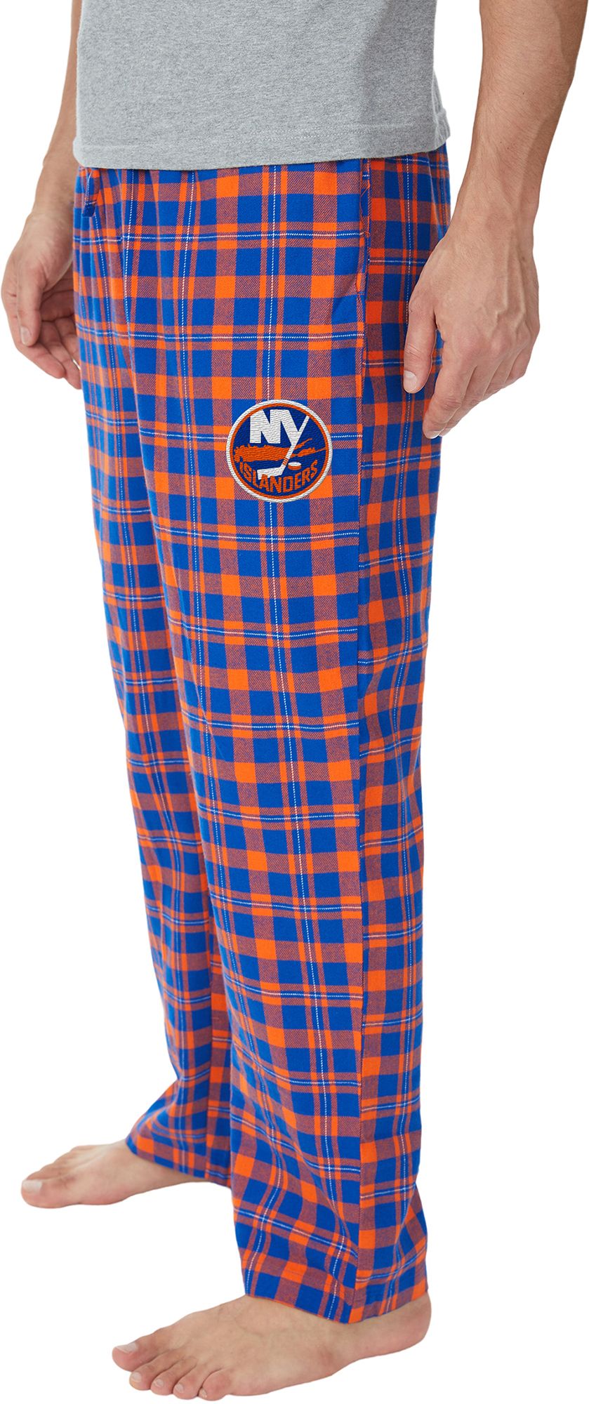 Concepts Sport Men's New York Islanders Blue Hawthorn Flannel Pants product image