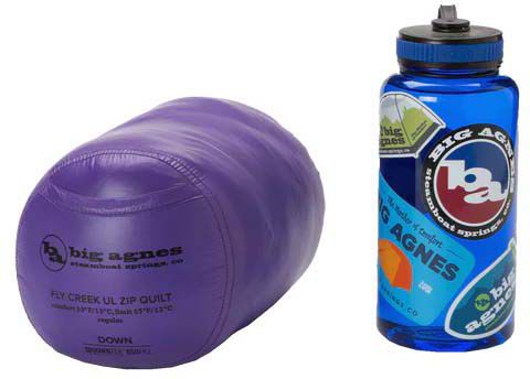 Big Agnes Fly Creek UL Zip Quilt Sleeping Bag product image