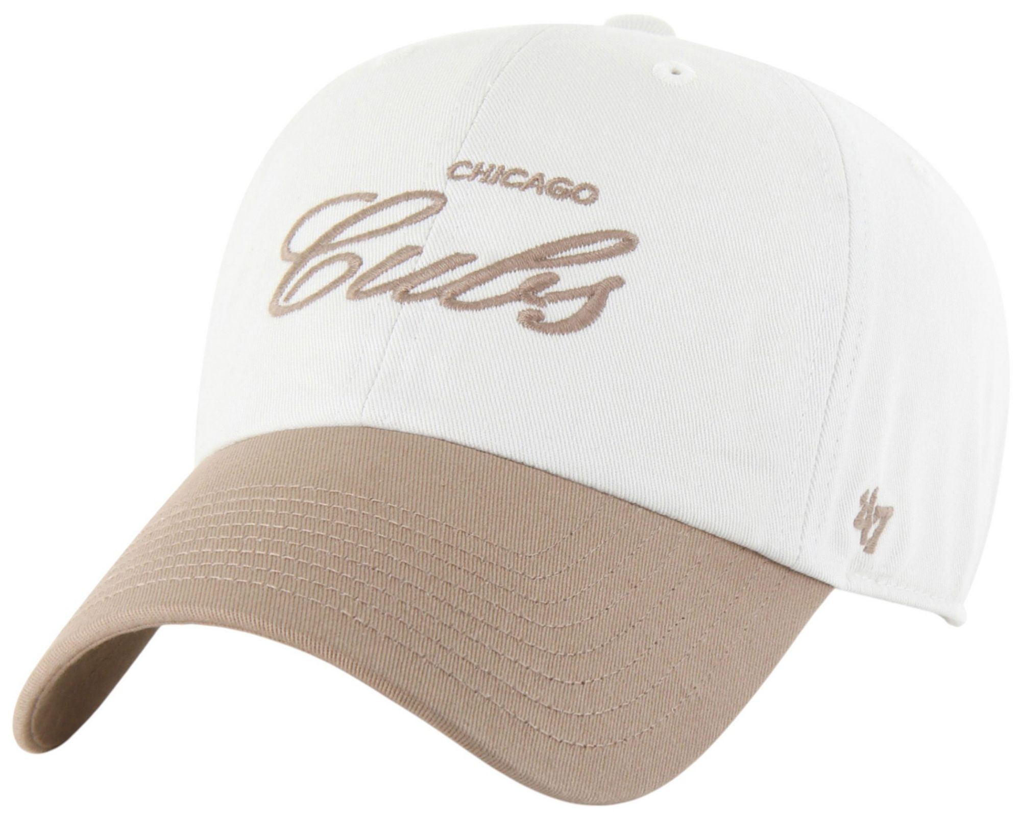 '47 Adult Chicago Cubs White 2-Tone Foundation Clean Up Adjustable Hat product image