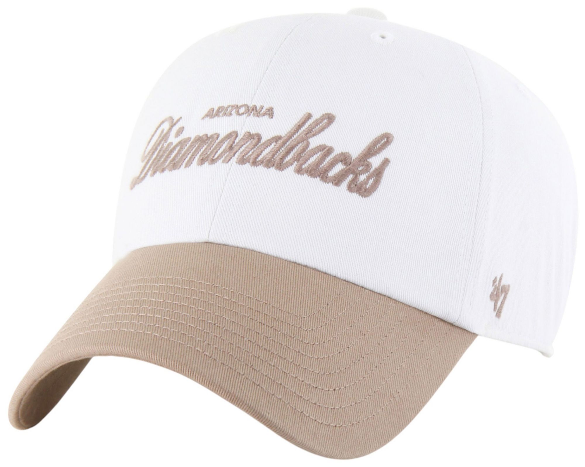 '47 Adult Arizona Diamondbacks White 2-Tone Foundation Clean Up Adjustable Hat product image