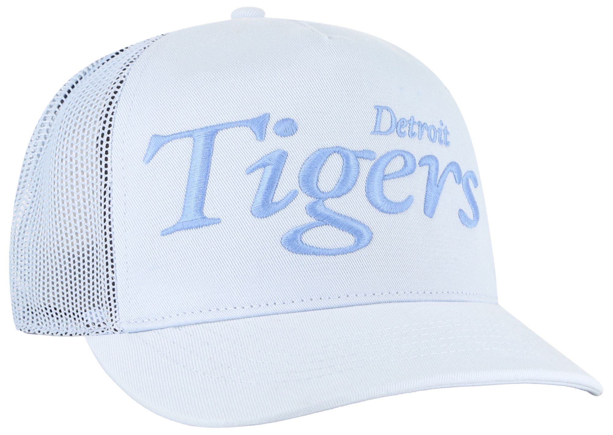 '47 Adult Detroit Tigers Light Blue Foundation Script Hitch Adjustable Hat product image