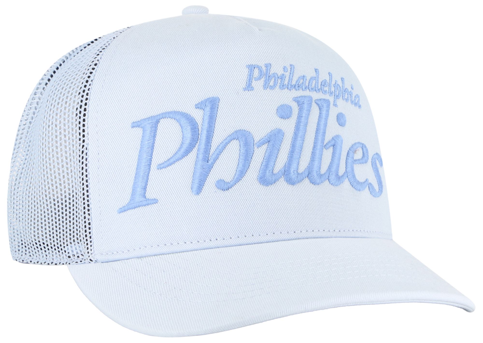 '47 Adult Philadelphia Phillies Light Blue Foundation Script Hitch Adjustable Hat product image